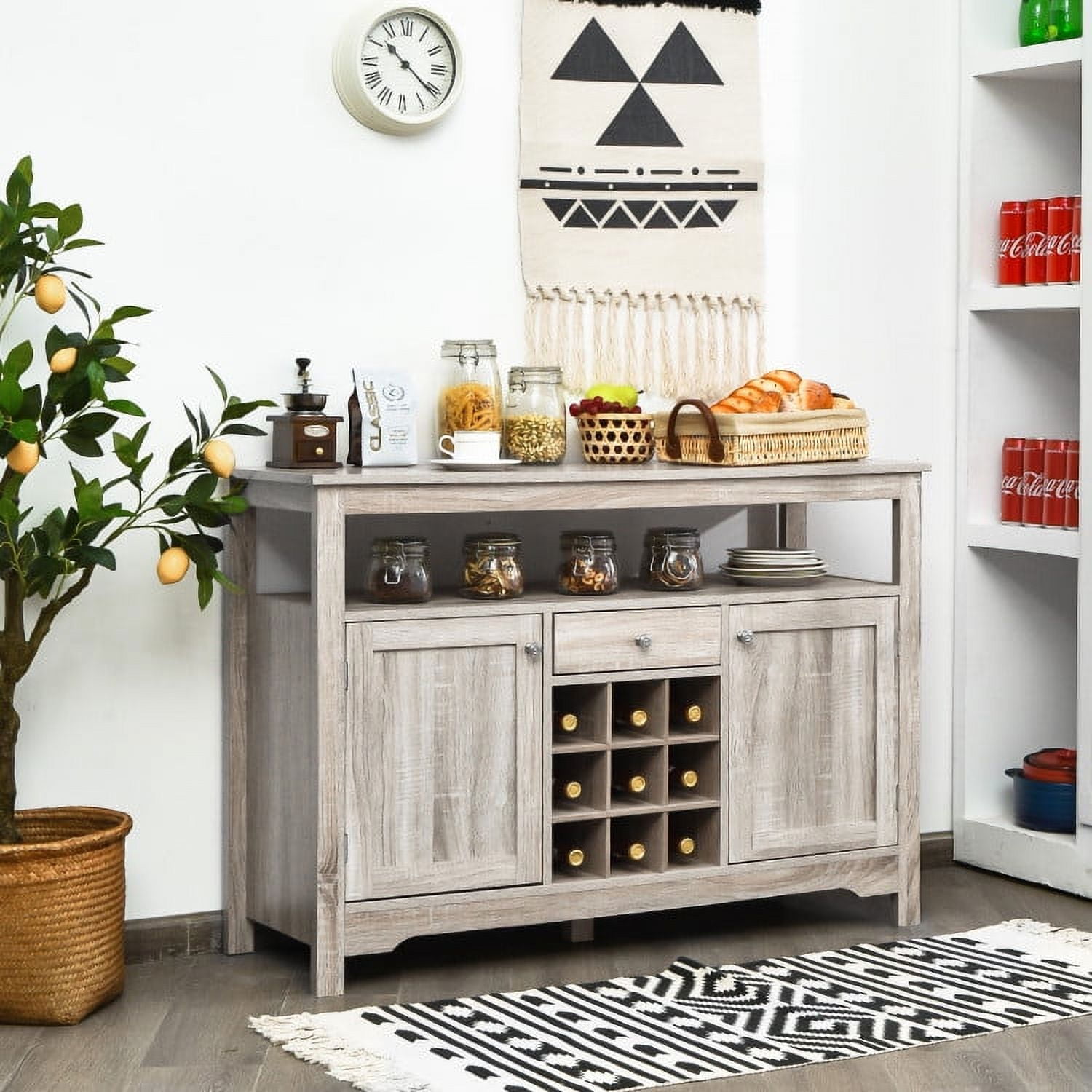 Tresanti Metro Beverage Curio Walmart