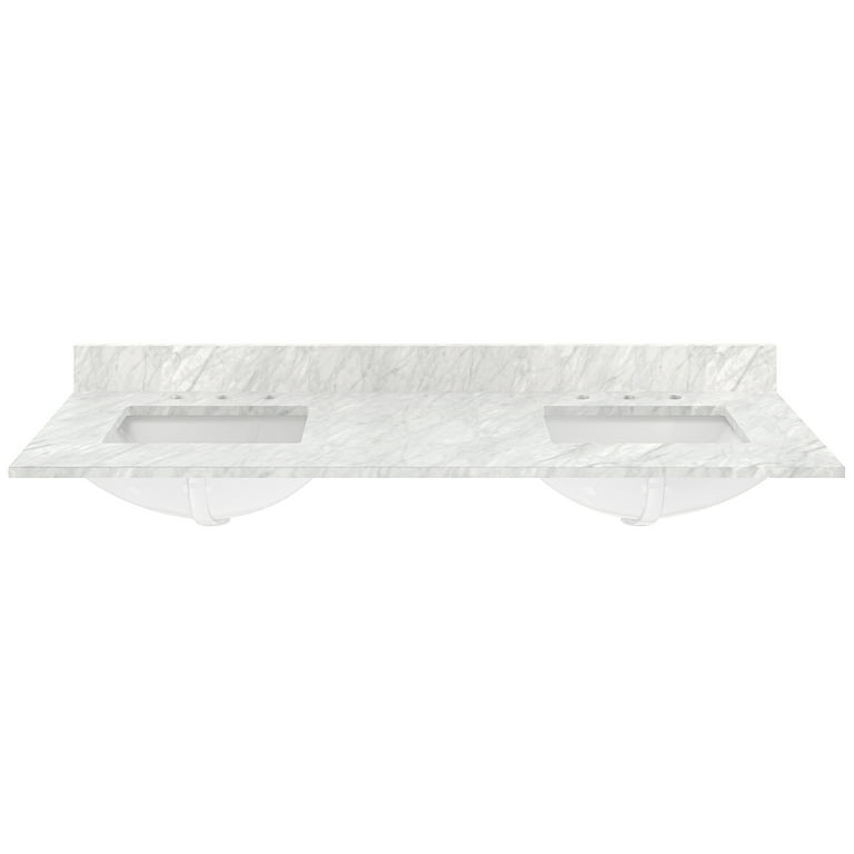 Boyel Living 21 in. x 13 in. Ceramic Rectangular Lavatory Undercounter Bathroom Sink in White Boyel Living 21 in. x 13 in. Ceramic Rectangular Lavatory Undercounter Bathroom Sink in White