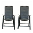 thumbnail image 1 of Boyel Living Folding Patio Chairs Set of 2, Outdoor Living Chaise Lounge Chair Aluminium Adjustable Double Textilene Recliner in-Pool Lounger for Beach, Poolside, 1 of 5