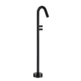 thumbnail image 1 of Boyel Living Freestanding Bathtub Faucet Floor Mount Single Handle Bath Tub Filler Faucets with Water Supply Lines in Matte Black, 1 of 7