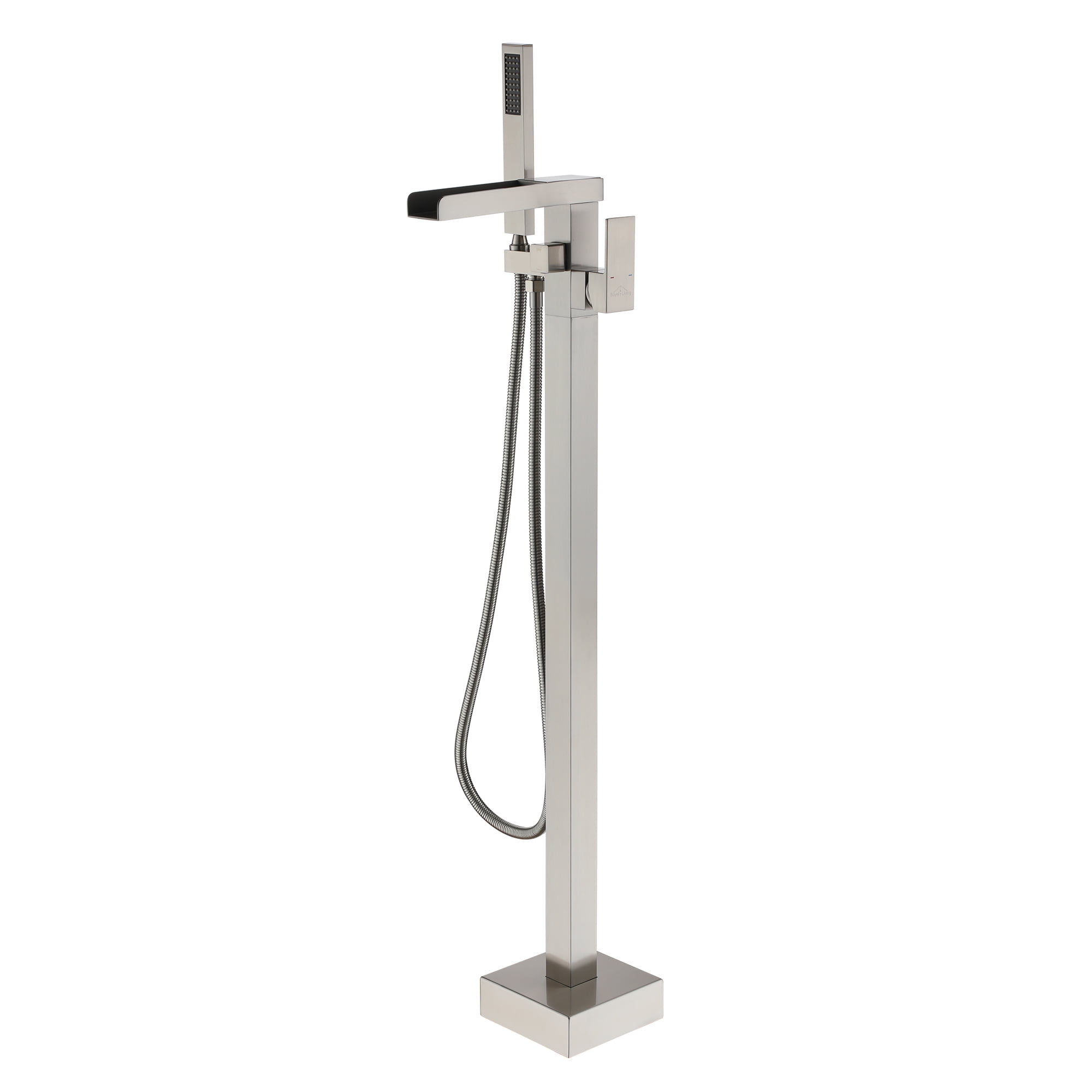 Boyel Living Freestanding Bathtub Faucet Tub Filler with Hand Held ...