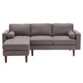 thumbnail image 1 of Boyel Living L-Shaped Couch, Sectional Sofa Couch, 3-Seat Sectional Sofa for Living Room/Office, Gray, 1 of 1