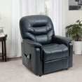 thumbnail image 1 of Boyel Living Power Lift Recliner Chair Massage Sofa for Elderly,with Massage Remote Control,Ergonomic Lounge Recliner Chair for Home Theater Seat Living Room Reclining Bed,Easy to Assemble (Blue), 1 of 9