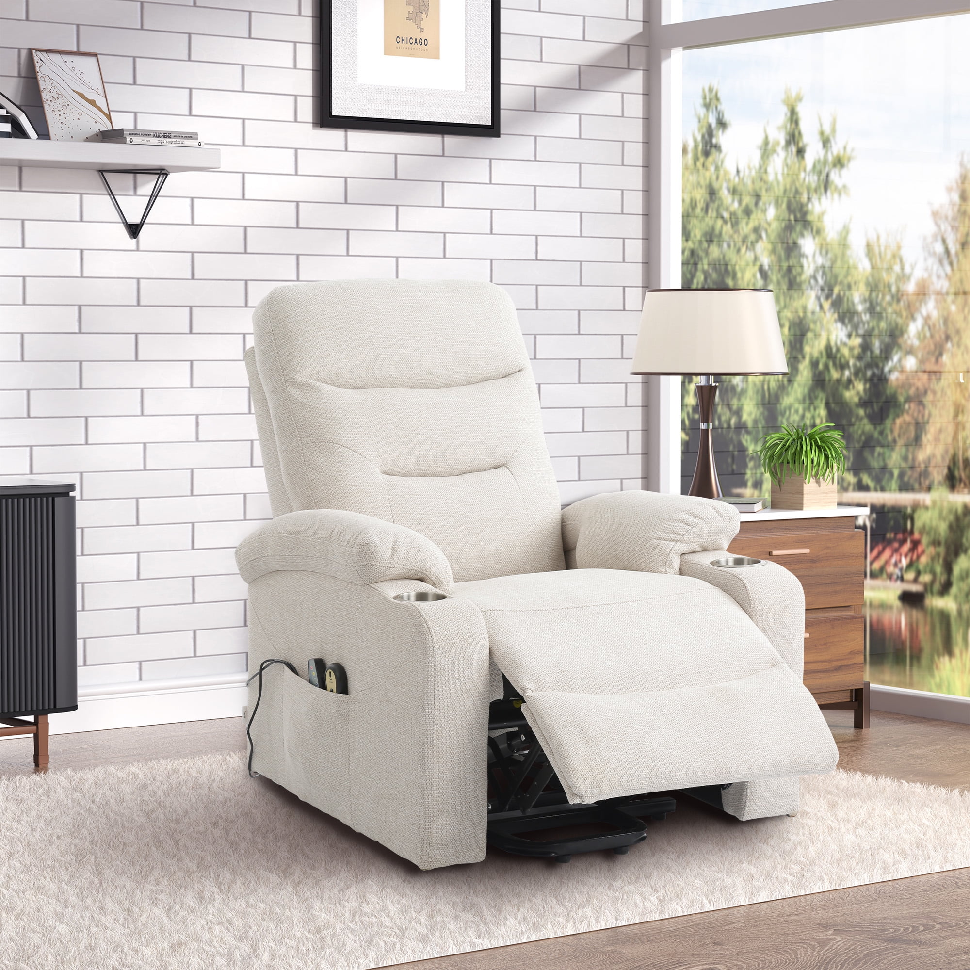 Boyel Living Power Lift Recliner Chair for Elderly with Massage