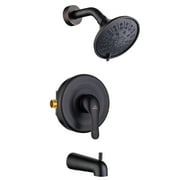Boyel Living Shower Only Trim Kit with Pressure Balanced Valve Shower Faucet,Brushed Nickle