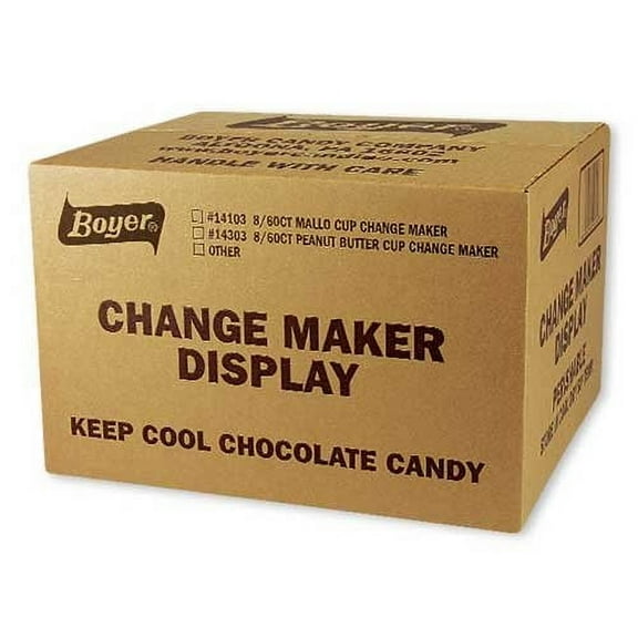 Boyer Candy Changemaker Mallo Cup, 0.5 Ounce - 480 per case.