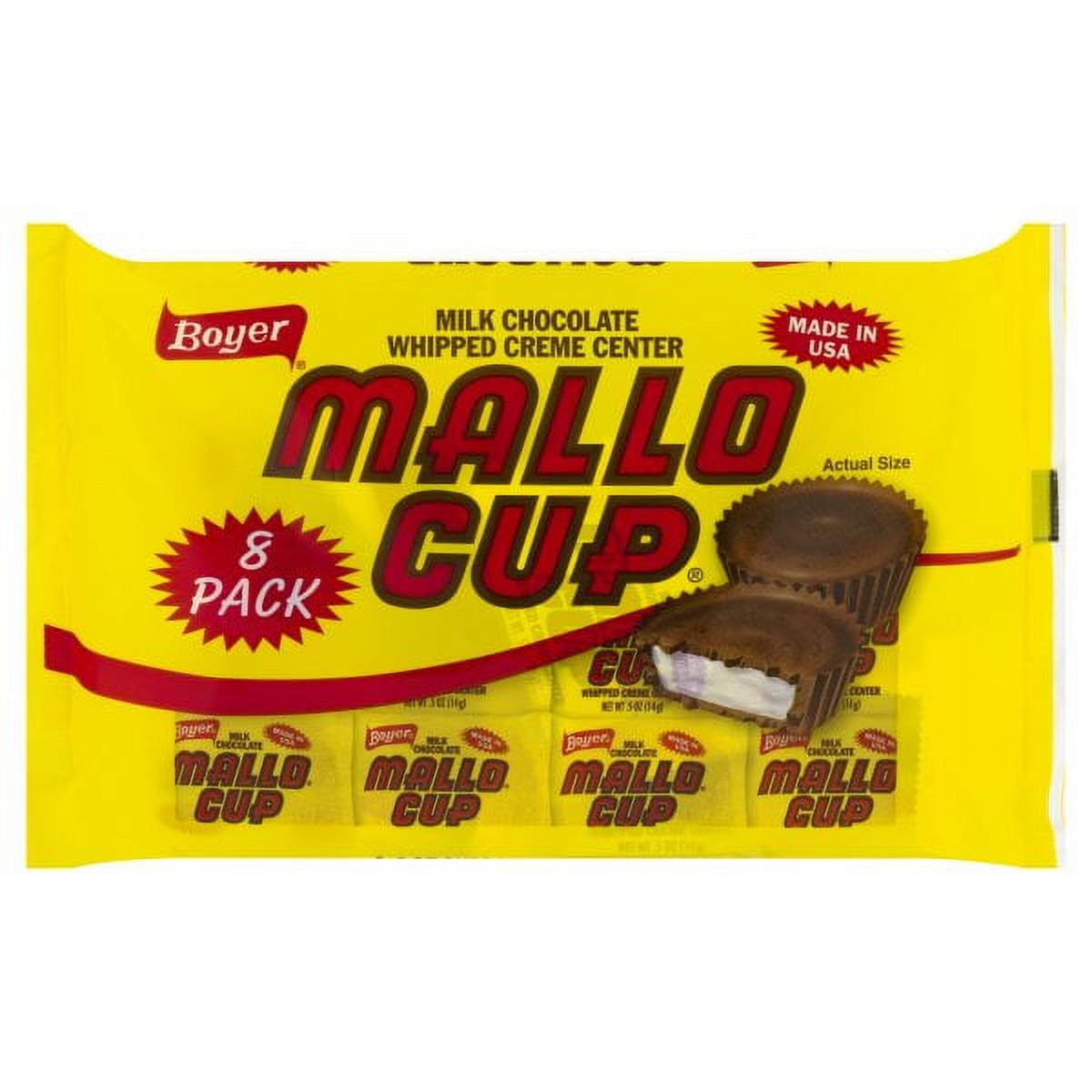Boyer Mallo Cup Chocolate Candy, 4 Oz