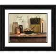 thumbnail image 1 of Boyer, Susie 14x12 Black Ornate Wood Framed with Double Matting Museum Art Print Titled - Family Makes This House a Home, 1 of 4