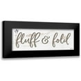 thumbnail image 1 of Boyer, Susie 14x7 Black Modern Framed Museum Art Print Titled - Fluff And Fold, 1 of 5