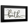 thumbnail image 1 of Boyer, Susie 14x9 Black Modern Framed Museum Art Print Titled - Bath Unwind And Relax, 1 of 5
