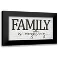 thumbnail image 1 of Boyer, Susie 18x11 Black Modern Framed Museum Art Print Titled - Family is Everything, 1 of 5