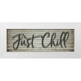 thumbnail image 1 of Boyer, Susie 24x11 White Modern Wood Framed Museum Art Print Titled - Just Chill, 1 of 4
