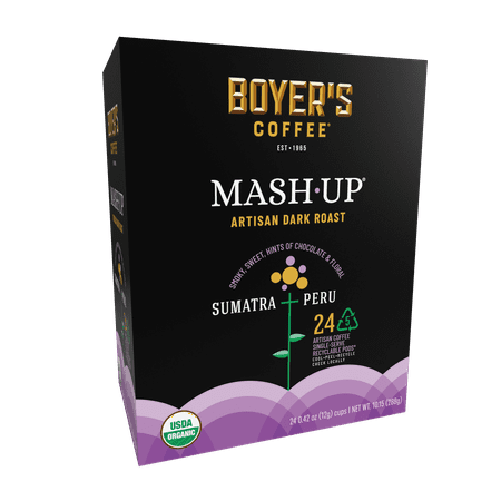 Boyer's Coffee Sumatra+Peru 24ct SS-Cup price history and forecast - Boyer's Coffee