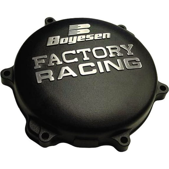 Boyesen Black Factory Aluminum Clutch Cover (CC-33B)
