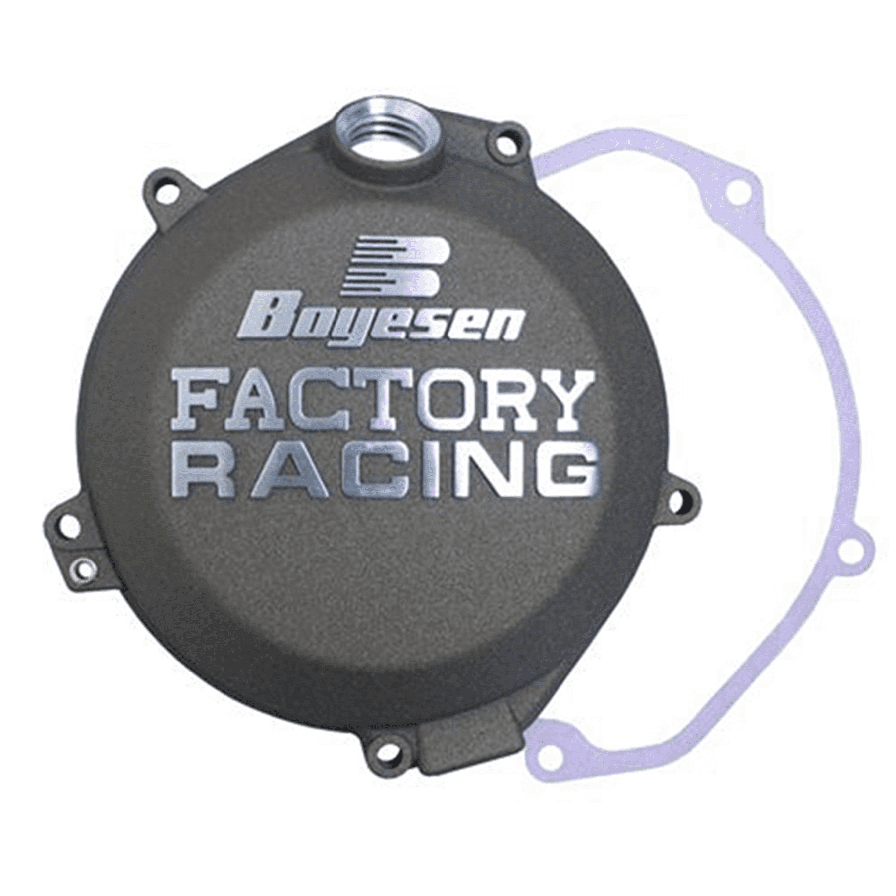 Boyesen Factory Racing Clutch Cover - Magnesium, Fits Yamaha YZ450F/WR450F (2003-2015) - View #4