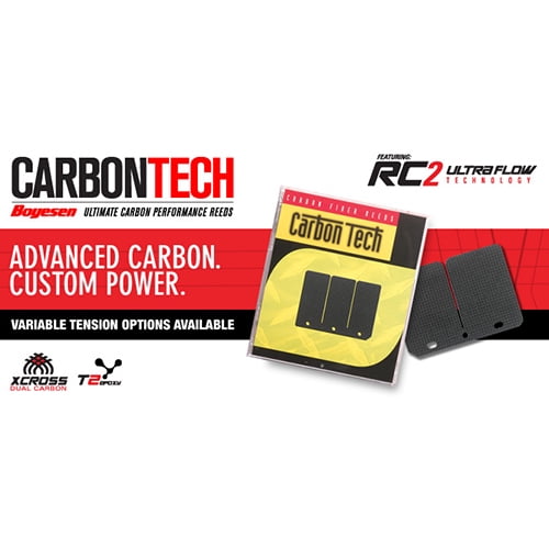 Boyesen Factory Racing 207Mt Carbon Tech Reed Petals - Medium Tension