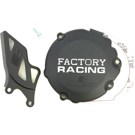 Boyesen Factory Racing Ignition Cover (Black) - SC-20B
