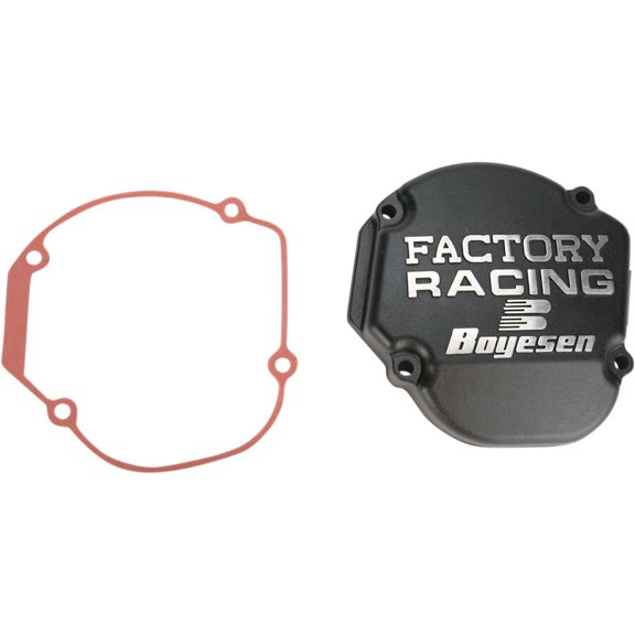 Boyesen Black Factory Ignition Cover for '02-07 Honda CR250R (SC-02AB)