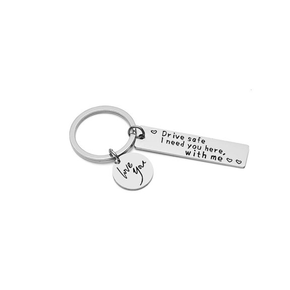 Giaone I Need You Here with Me Keyring a Birthday Gift for Him on Valentine's Day