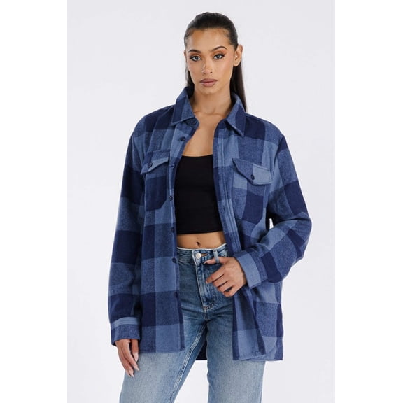 Boyfriend Oversized Soft Flannel Shacket