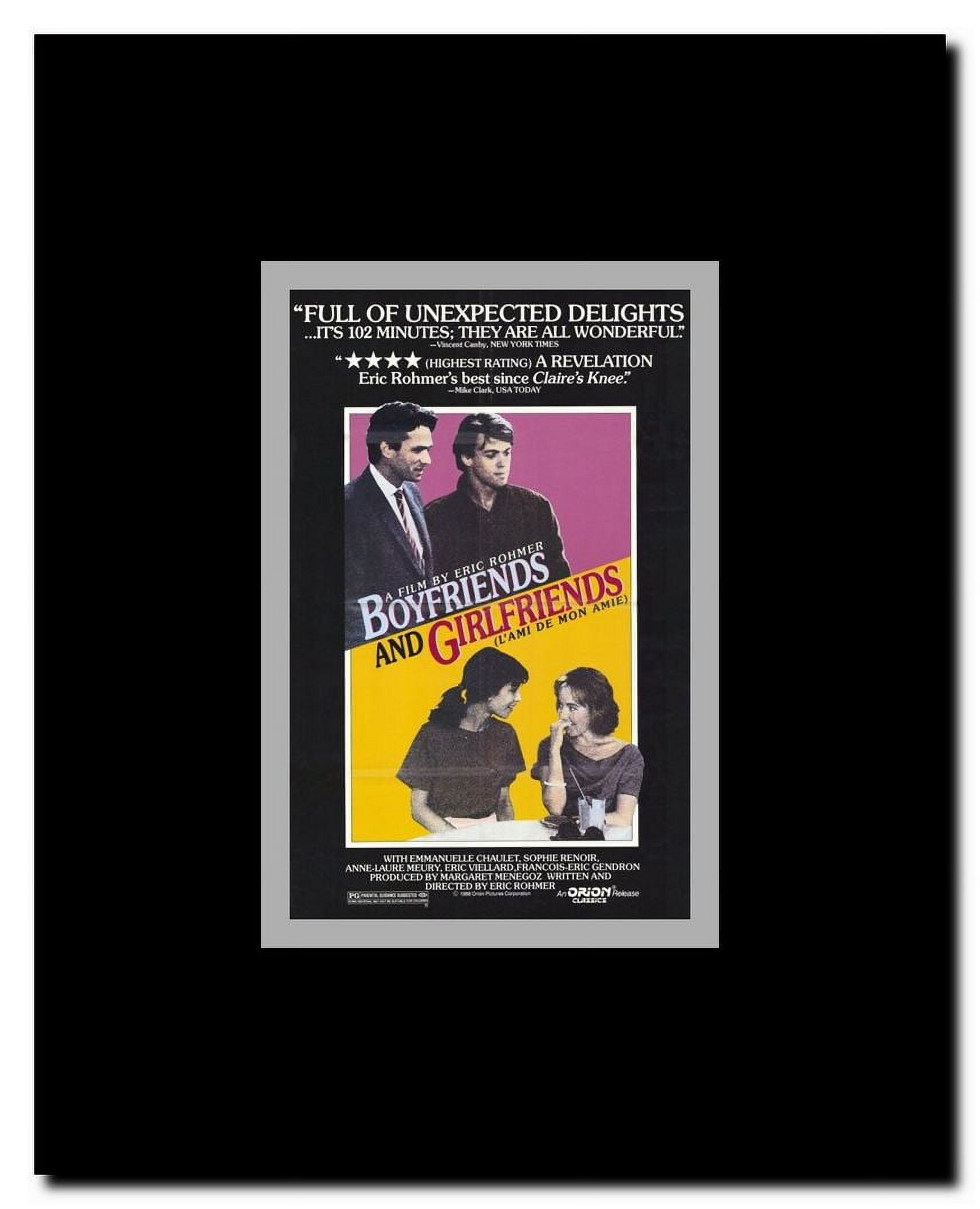 Boyfriends Girlfriends Framed Movie Poster