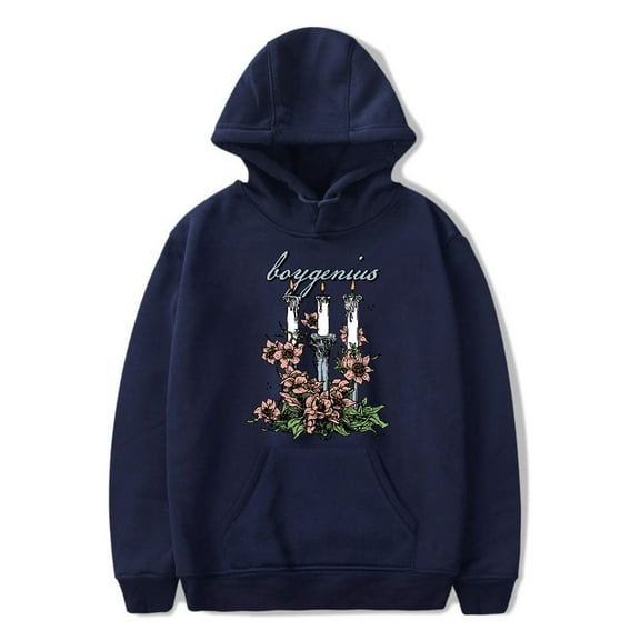 Boygenius Hoodies Boy genius Tour Merch Hoodie Candle Sweatshirt Pullover Long Sleeve Men Women