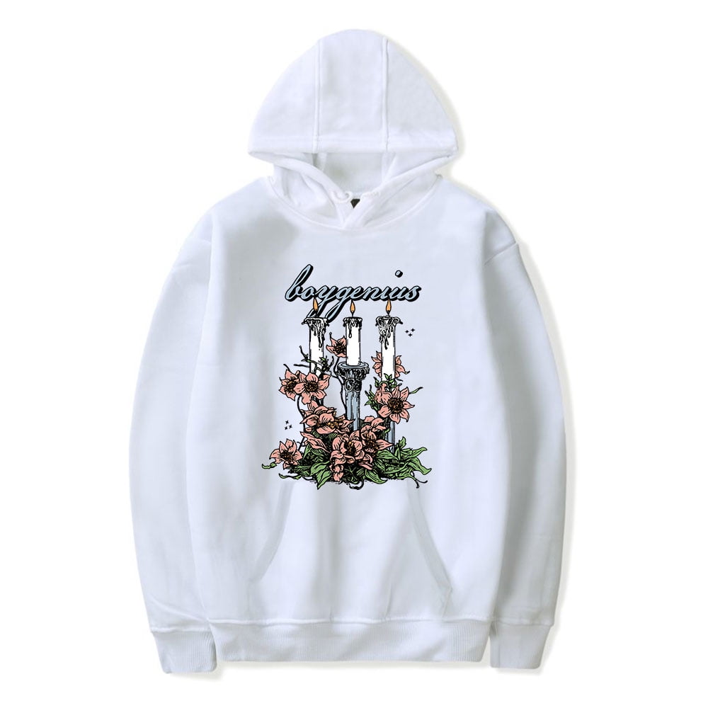 Boygenius Hoodies Boy genius Tour Merch Hoodie Candle Sweatshirt