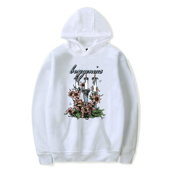 Boygenius Hoodies Boy genius Tour Merch Hoodie Candle Sweatshirt Pullover Long Sleeve Men Women
