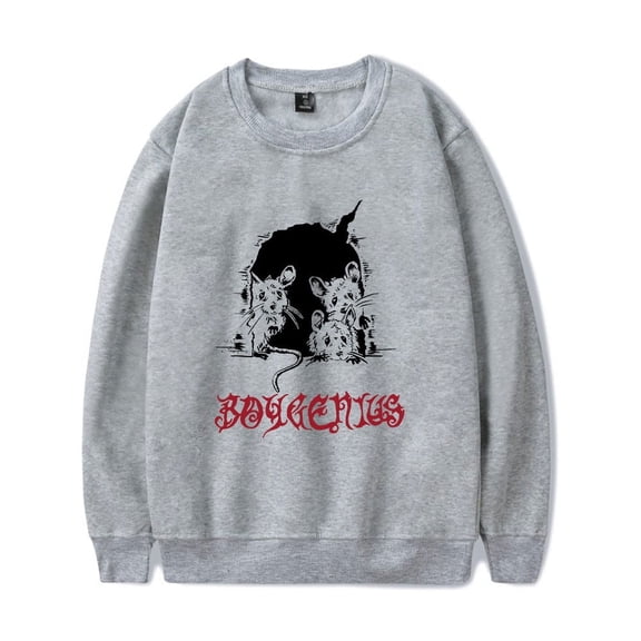 Boygenius Long Sleeve Boy genius Tour Merch Sweatshirt Hoodie Mice Logo Men Women Pullover