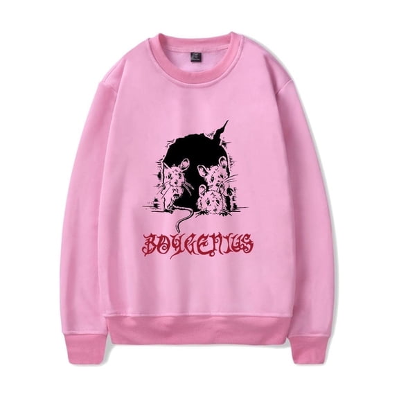 Boygenius Long Sleeve Boy genius Tour Merch Sweatshirt Hoodie Mice Logo Men Women Pullover