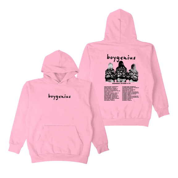Boygenius Merch Hoodie New Tour Merch Hoodie Streetwear Men Women Rapper Pullover