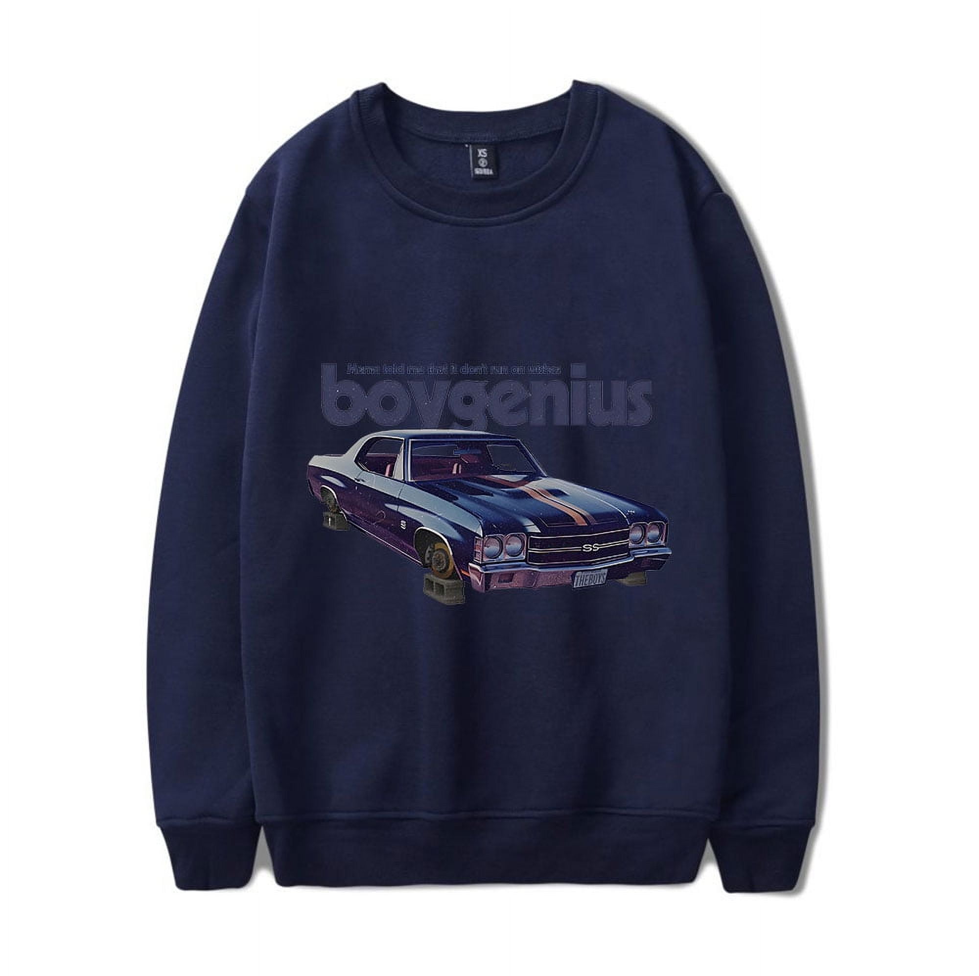 Boygenius Merch Long Sleeve Sweatshirt Boygenius World Tour 2023 Merch Hooded Sweatshirt