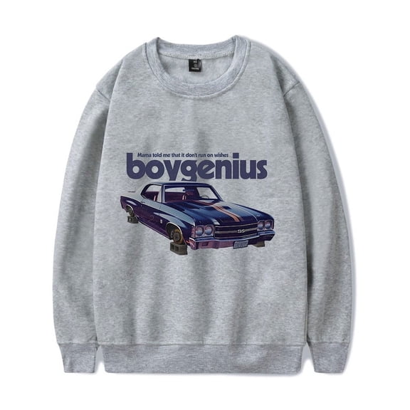 Boygenius Merch Long Sleeve Sweatshirt Boygenius World Tour 2023 Merch Hooded Sweatshirt Pullover