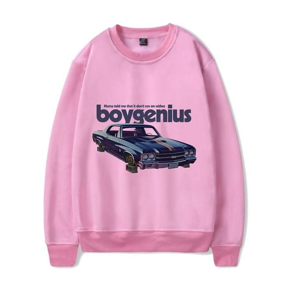 Boygenius Merch Long Sleeve Sweatshirt Boygenius World Tour 2023 Merch Hooded Sweatshirt Pullover