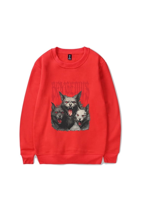 Boygenius Merch Sweatshirts The Tour 2023 Evil Dogs Hoodie Sweatshirt Long Sleeve Men Women Pullover