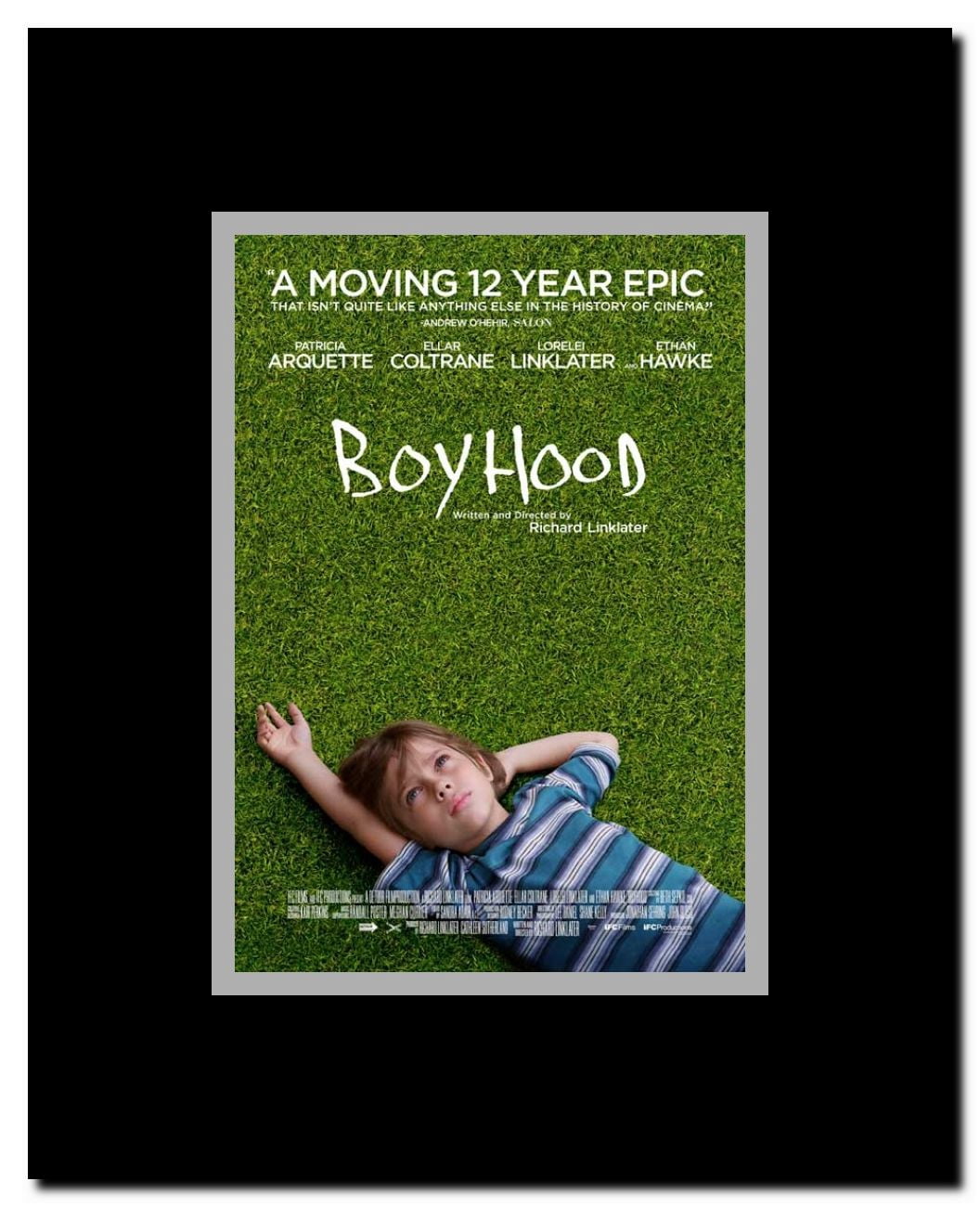 Boyhood Framed Movie Poster