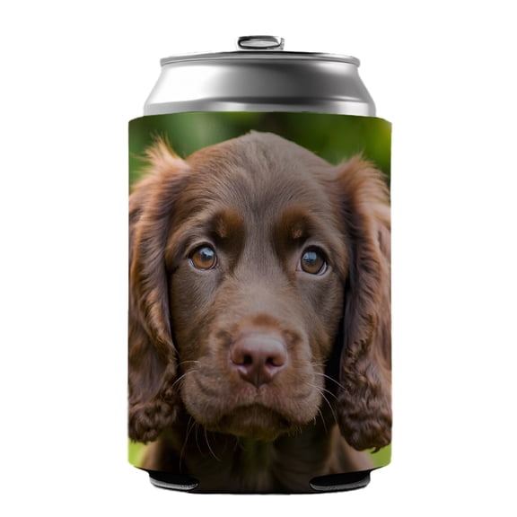 Boykin Spaniel Dog Puppy Photo Drink Beer Soda Insulated Sleeve Holder Can Cooler Hugger