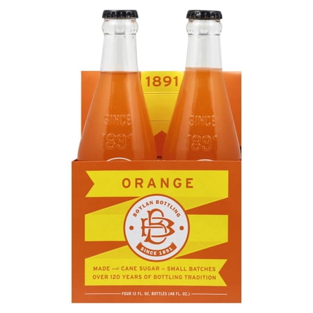 Boylan Bottling - Soda Orange - Case Of 4/12 Oz