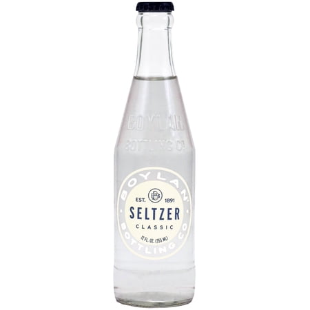 Boylan Bottling Co Pure Seltzer, 12 Ounce -- 24 per case.