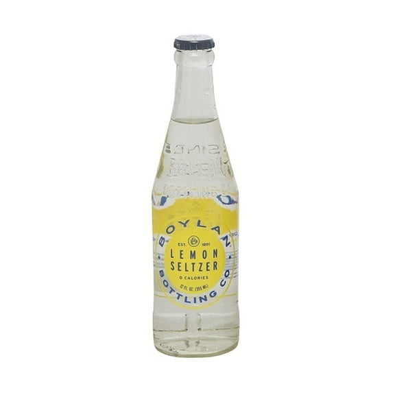 Boylan Bottling Company 12 oz. Lemon Seltzer 4-Pack - 6/Case