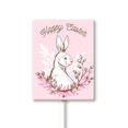 thumbnail image 1 of Boylee Happy Easter Yard Sign Happy Easter Yard Sign Outdoor Decoration Christian Holiday Party Yard Sign Easter Lawn Stake for Garden Yard Party Decor Props 7x8.8Inch, 1 of 6