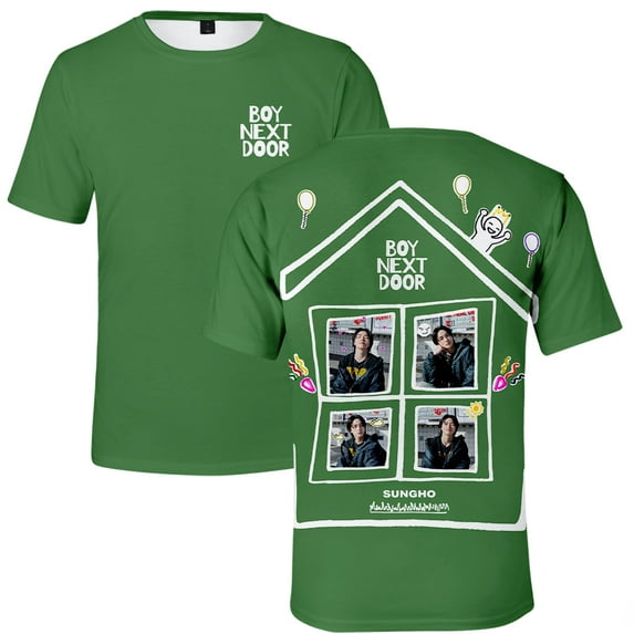 Boynextdoor Merch Kpop T-shirt Funny Casual Style Women Men Crewneck Short Sleeve Tee