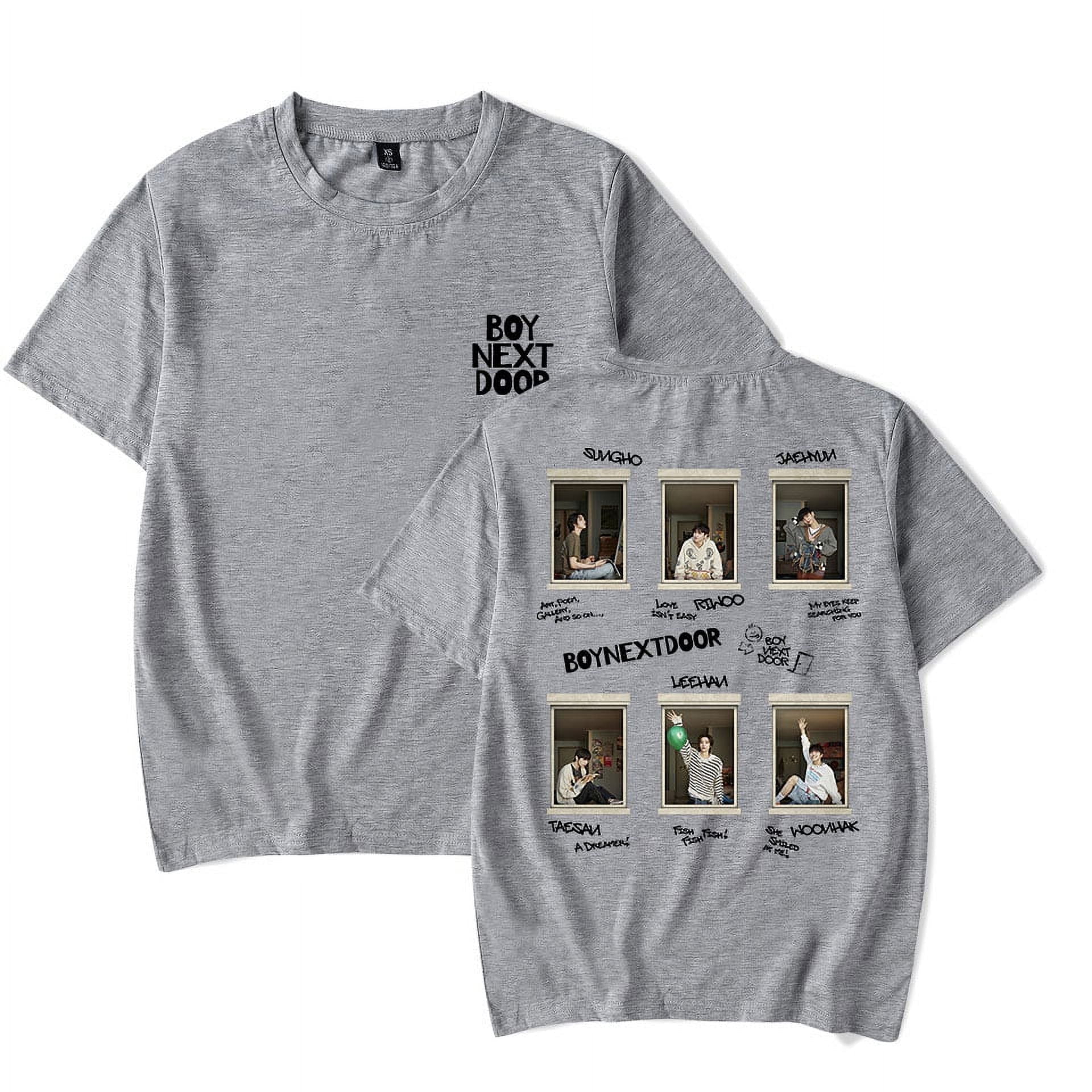 Boynextdoor Tshirt Merch Men Women Short Sleeve T-shirt