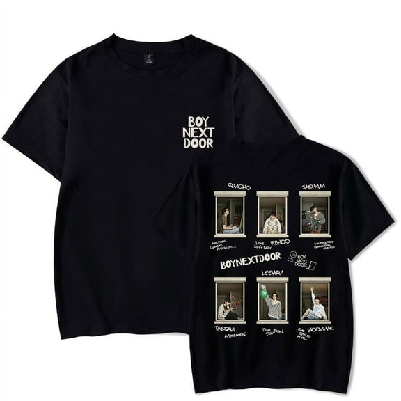 Boynextdoor Tshirt Merch Men Women Short Sleeve T-shirt Casual Crewneck Tee