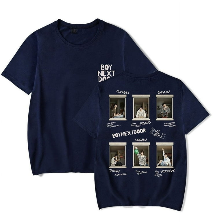 アイドル BOYNEXTDOOR grailz T-SHIRT (Black) M BOYNEXTDOOR KNOCK ON Vol.1 FINAL Goods - [BOYNEXTDOOR x