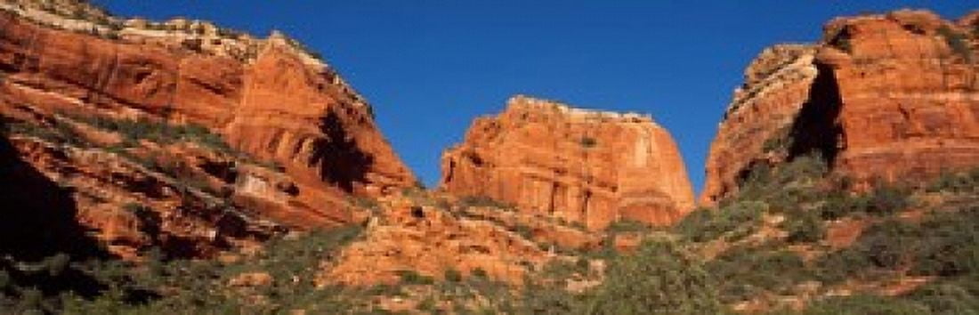 Boynton Canyon AZ Canvas Art - Panoramic Images (38 x 12)