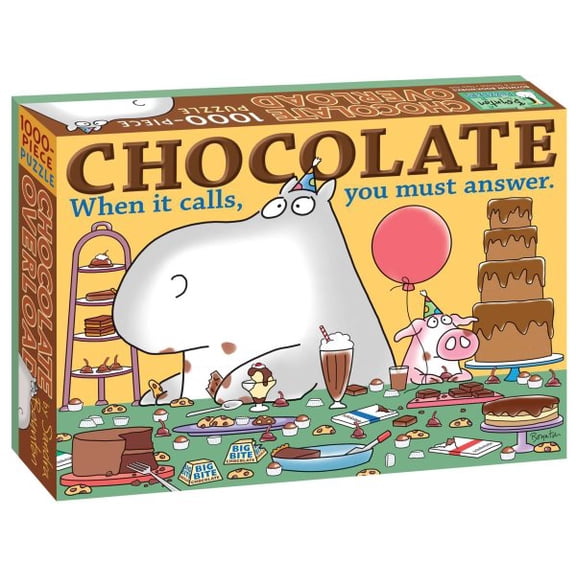 Pre-Owned Boynton for Puzzlers: Chocolate Overload : 1000-Piece Puzzle (Jigsaw)