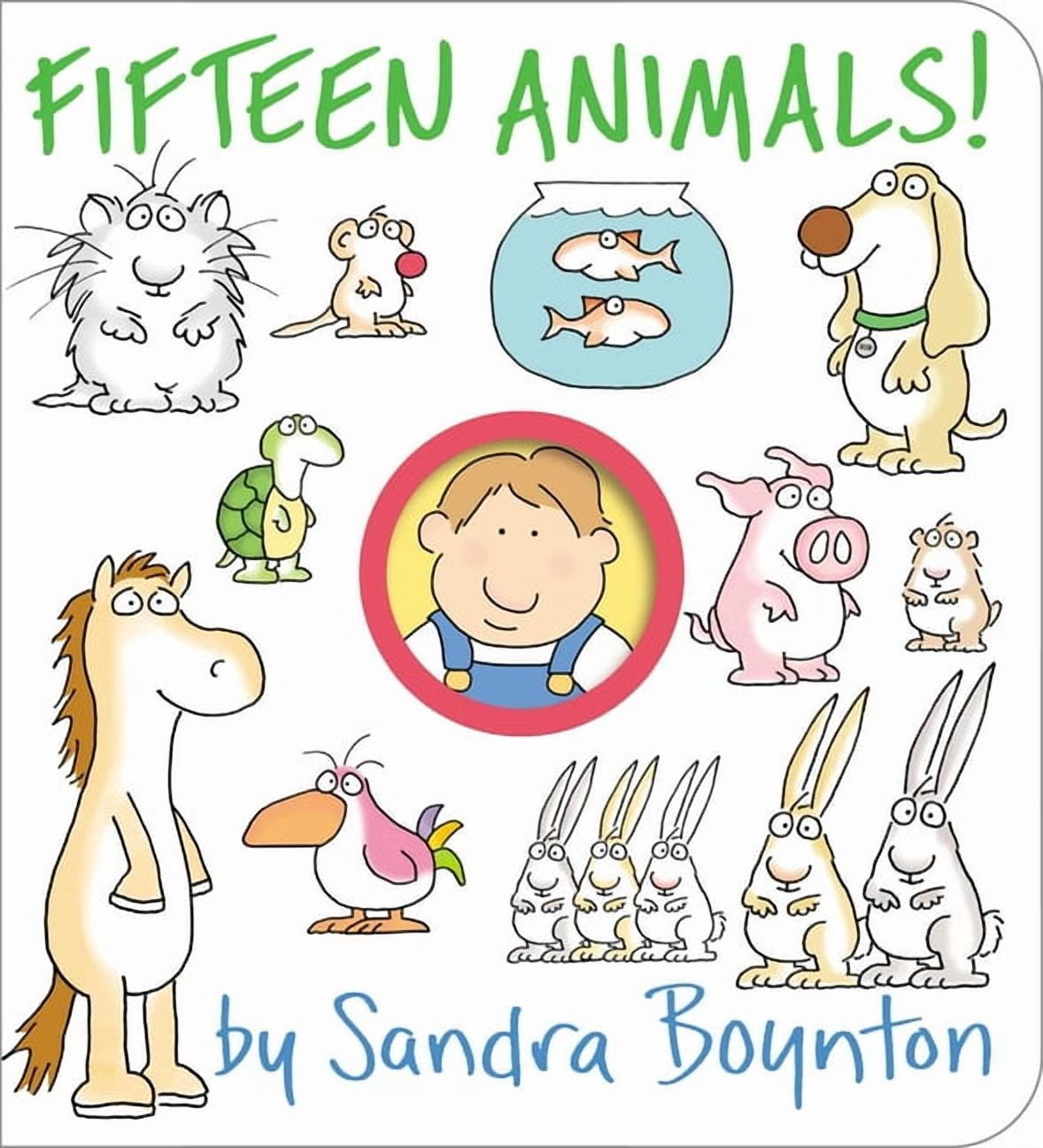 Boynton on Board Fifteen Animals!, (Board Book) - Walmart.com