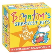 Boyntons Greatest Hits: Boynton's Greatest Hits the Big Yellow Box (Boxed Set): The Going to Bed Book; Horns to Toes; Opposites; But Not the Hippopotamus (Boxed Set ed.)(Board Book)