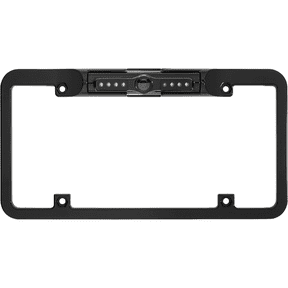 Boyo Vision Vtl300irtj Full-frame License Plate Camera With Night Vision & Trajectory Parking Lines (black)